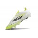 adidas Crampons F50 Elite FG Blanc Noir Volt