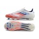 adidas Crampons F50 Elite FG Advancement - Blanc Rouge Bleu