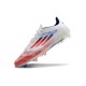 adidas Crampons F50 Elite FG Advancement - Blanc Rouge Bleu