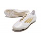 adidas Crampons F50 Elite FG Day Spark - Blanc Doré Blanc