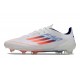 adidas Crampons F50 Elite FG Blanc Rouge Bleu