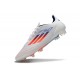 adidas Crampons F50 Elite FG Blanc Rouge Bleu