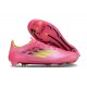 adidas Crampons F50 Elite FG Rose Jaune