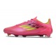 adidas Crampons F50 Elite FG Rose Jaune