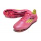 adidas Crampons F50 Elite FG Rose Jaune