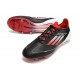 adidas Crampons F50 Elite FG Noir Rouge