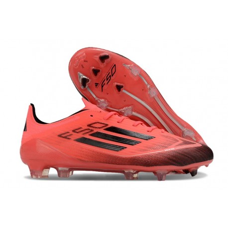 adidas Crampons F50 Elite FG Rouge Noir