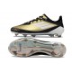 adidas Crampons F50 Elite FG Doré Noir Blanc 