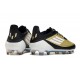 adidas Crampons F50 Elite FG Doré Noir Blanc 