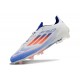 adidas Crampons F50 Elite FG Bleu Blanc Rouge