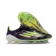 adidas Crampons F50 Elite FG Fast Reborn - Violet Blanc Lucid Lemon