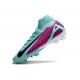 Nike Zoom Mercurial Superfly X Elite FG Vert Violet Noir