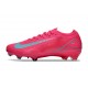 Crampons de Foot Nike Mercurial Vapor 16 Elite FG Rose Gris