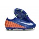 Crampons de Foot Nike Mercurial Vapor 16 Elite FG Bleu Orange Blanc