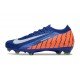 Crampons de Foot Nike Mercurial Vapor 16 Elite FG Bleu Orange Blanc