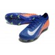 Crampons de Foot Nike Mercurial Vapor 16 Elite FG Bleu Orange Blanc