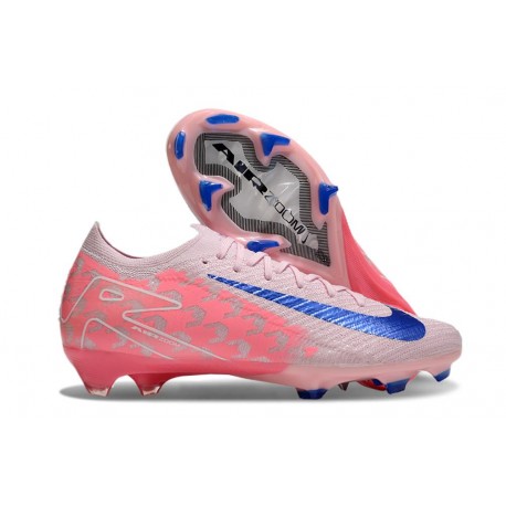 Crampons de Foot Nike Mercurial Vapor 16 Elite FG Rose Bleu