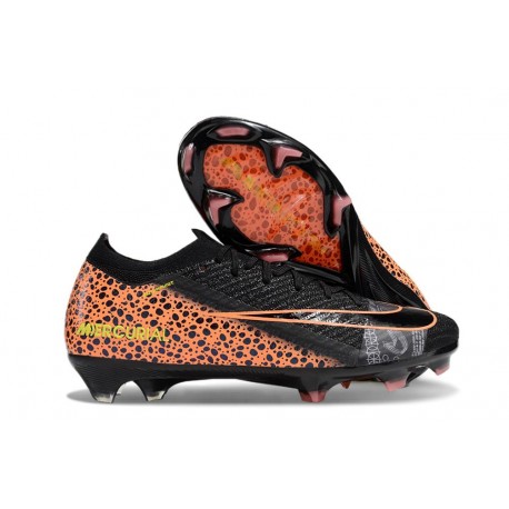 Crampons de Foot Nike Mercurial Vapor 16 Elite FG Noir Orange