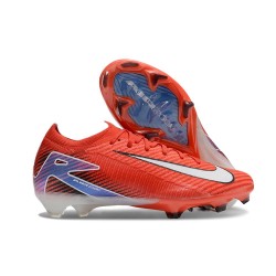 Crampons de Foot Nike Mercurial Vapor 16 Elite FG Rouge Blanc