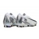 Crampons de Foot Nike Mercurial Vapor 16 Elite FG Blanc Noir