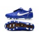 Nike Tiempo Legend 10 Elite FG ACC Bleu Blanc