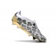 Adidas Predator Foldover Tongue Elite FG Blanc Or Gris