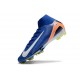 Nike Air Zoom Mercurial Superfly 10 Elite FG Bleu Blanc Orange