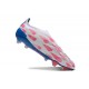 adidas Predator Elite Laceless FG Blanc Ftwr Bleu Solaire Rose Solaire