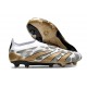 adidas Predator Elite Laceless FG Blanc Or Gris