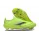 adidas F50+ Sans Lacets FG Jaune Solaire Noir