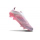 adidas F50+ Sans Lacets FG Rose Blanc