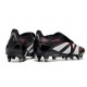 Adidas Predator FT Elite FG Nouveau Noir Gris Quatre Rouge Lucide