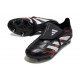 Adidas Predator FT Elite FG Nouveau Noir Gris Quatre Rouge Lucide