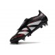 Adidas Predator FT Elite FG Nouveau Noir Gris Quatre Rouge Lucide