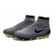 Nouvelle Crampons Nike Magista Obra FG Hommes Gris Noir Vert