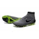 Nouvelle Crampons Nike Magista Obra FG Hommes Gris Noir Vert