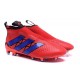 Nouveau Chaussures de Football Adidas Ace16+ Purecontrol FG/AG Rouge Bleu