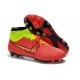 2014 Chaussure de Football Nike Magista Obra FG Rouge Or Vert