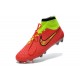 2014 Chaussure de Football Nike Magista Obra FG Rouge Or Vert