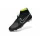 2014 Chaussure de Football Nike Magista Obra FG Noir Blanc Vert