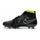 2014 Chaussure de Football Nike Magista Obra FG Noir Blanc Vert