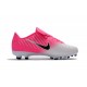 Chaussures de Football 2017 - Nike Mercurial Vapor 11 FG Rose Blanc Noir