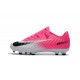 Chaussures de Football 2017 - Nike Mercurial Vapor 11 FG Rose Blanc Noir