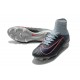 Crampons de Foot Nouveau 2017 Nike Mercurial Superfly 5 FG ACC Gris Rose Noir