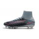 Crampons de Foot Nouveau 2017 Nike Mercurial Superfly 5 FG ACC Gris Rose Noir