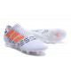 Chaussure de Football pour Hommes - adidas Nemeziz 17+ 360 Agility FG Blanc Orange Gris